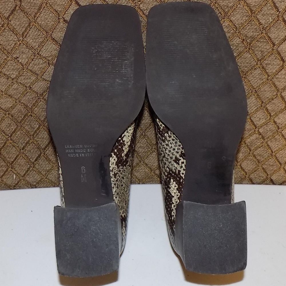 Vintage Franco Barbieri Python Embossed Leather - image 3